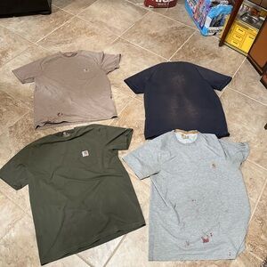 Carhartt relaxed fit work shirts
